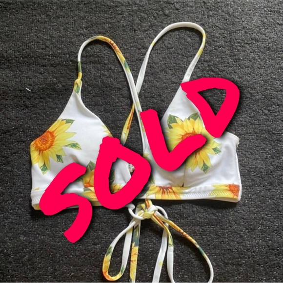 Zaful Other - 🌻 ZAFUL Size Small Daisy Swim Top